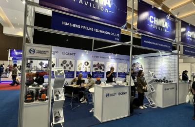 Samiplast kenalkan PVC Clear Pipe di dalam Acara Indowater 2024