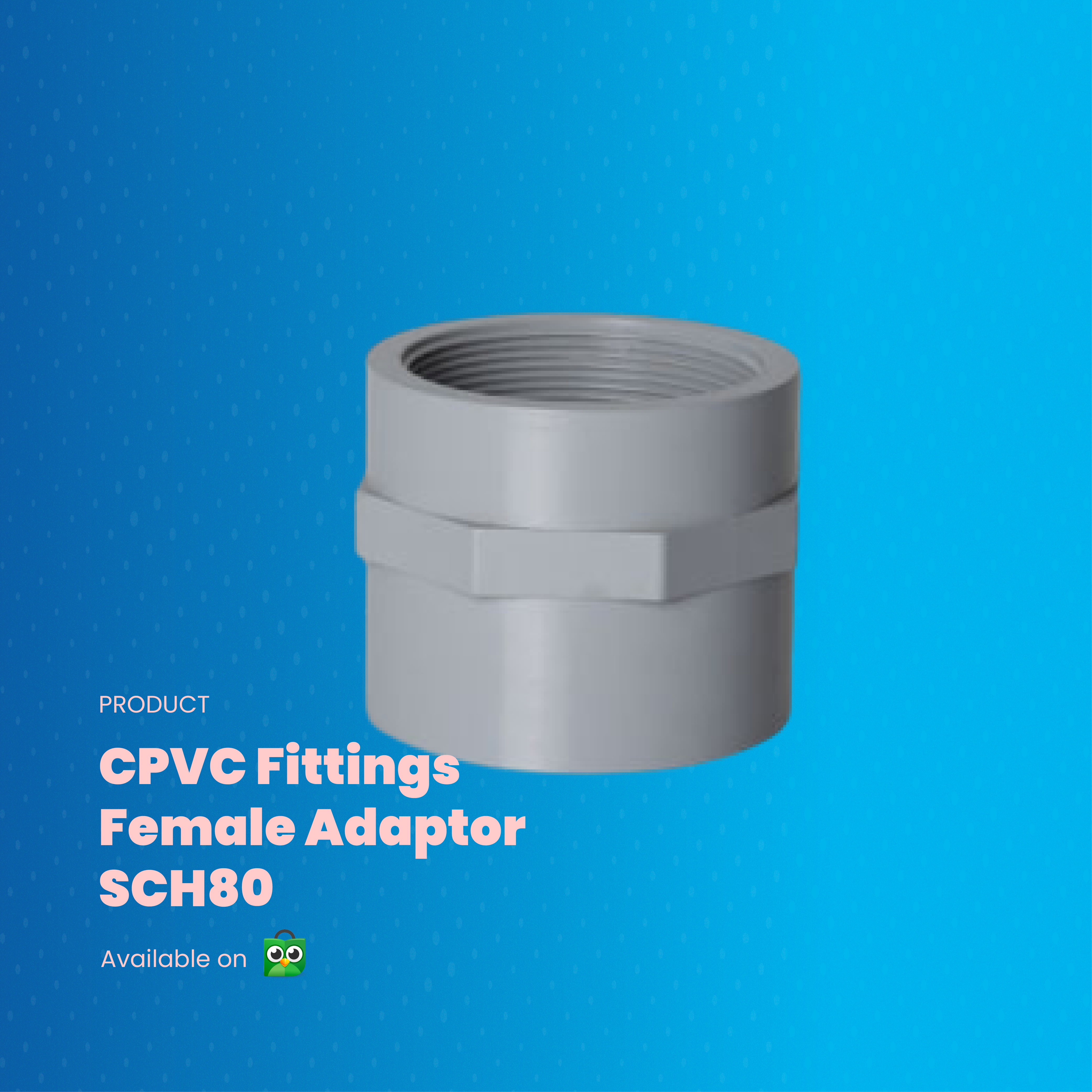 CPVC Female Adaptor SCH80