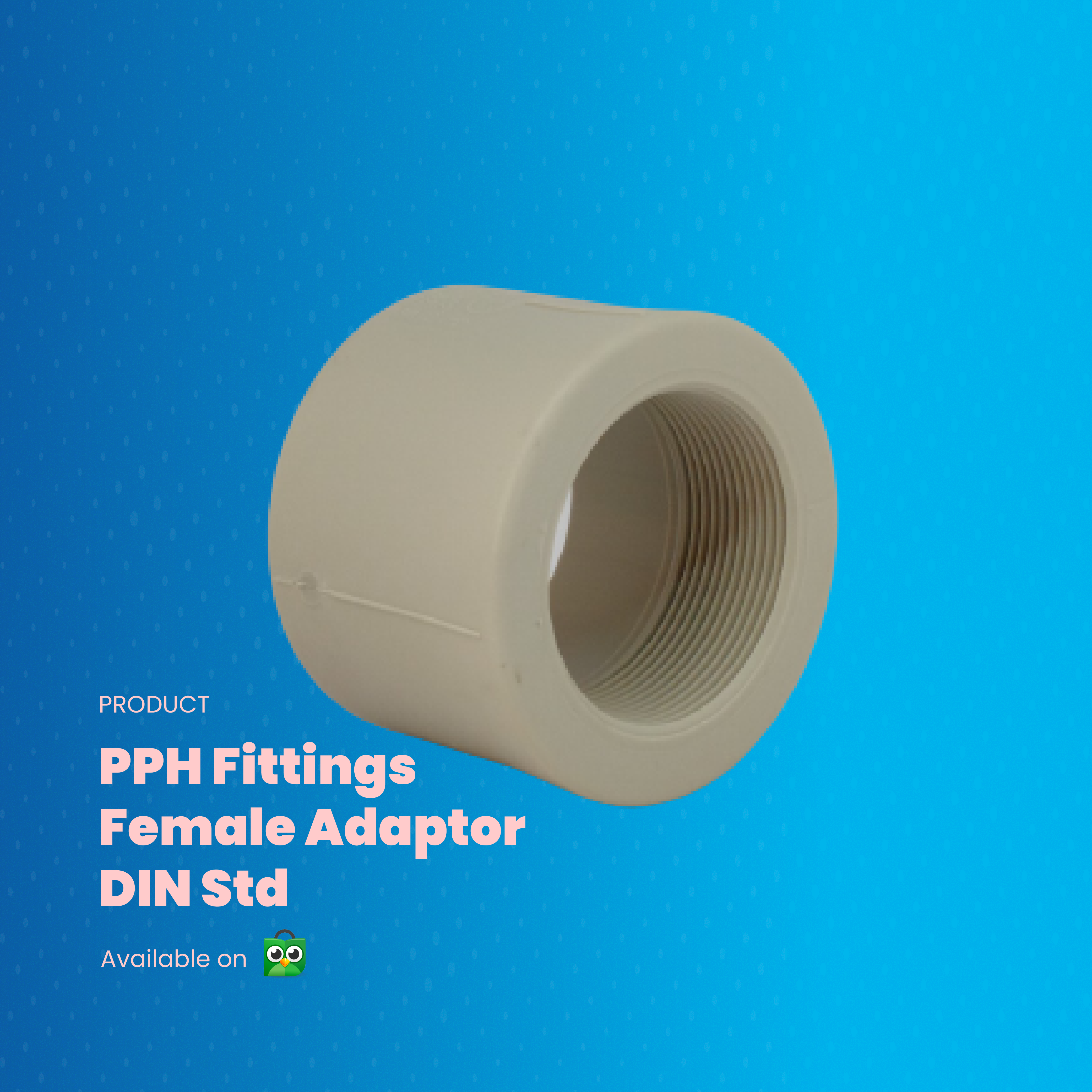 PPH Female Adaptor DIN Std