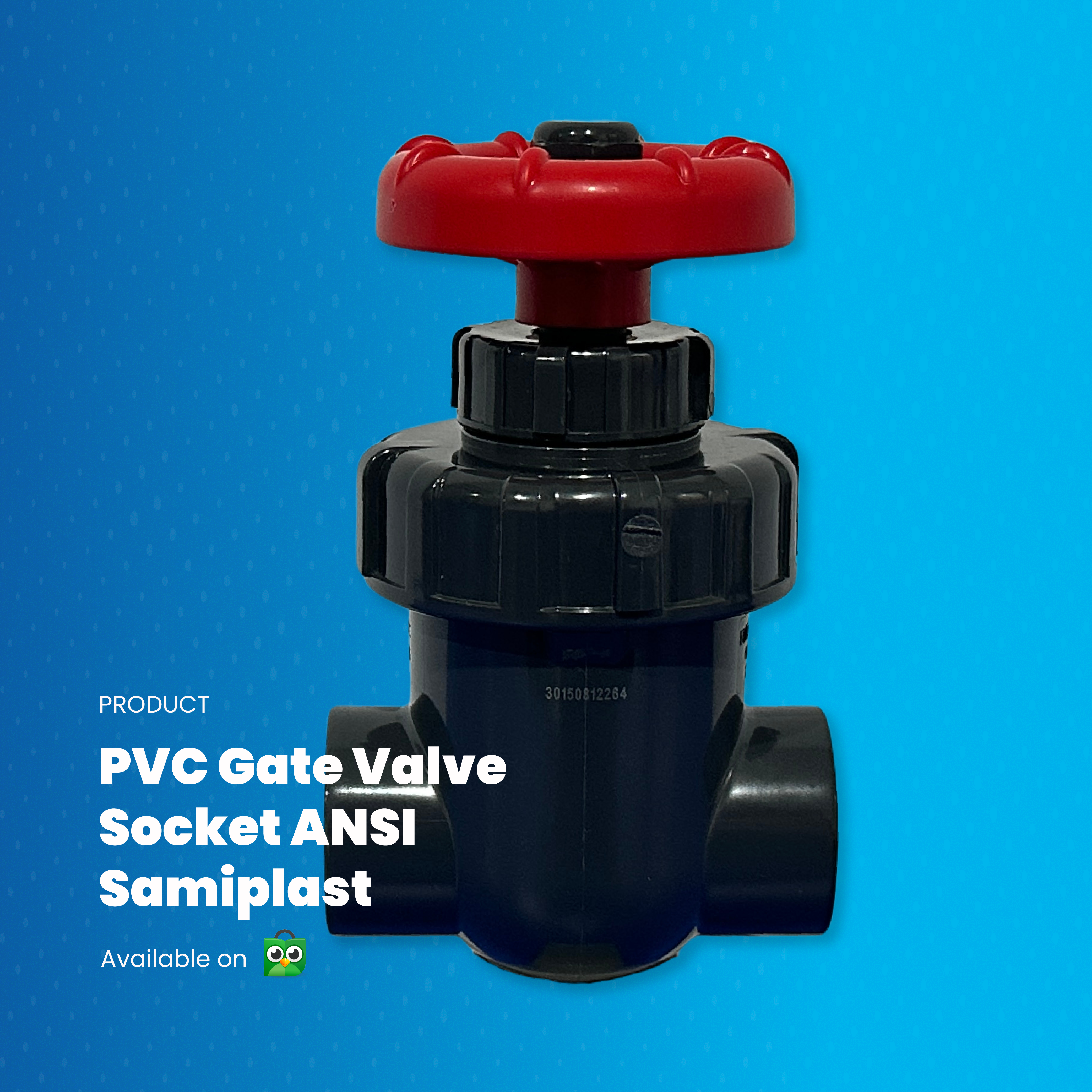PVC Gate Valve ANSI Socket