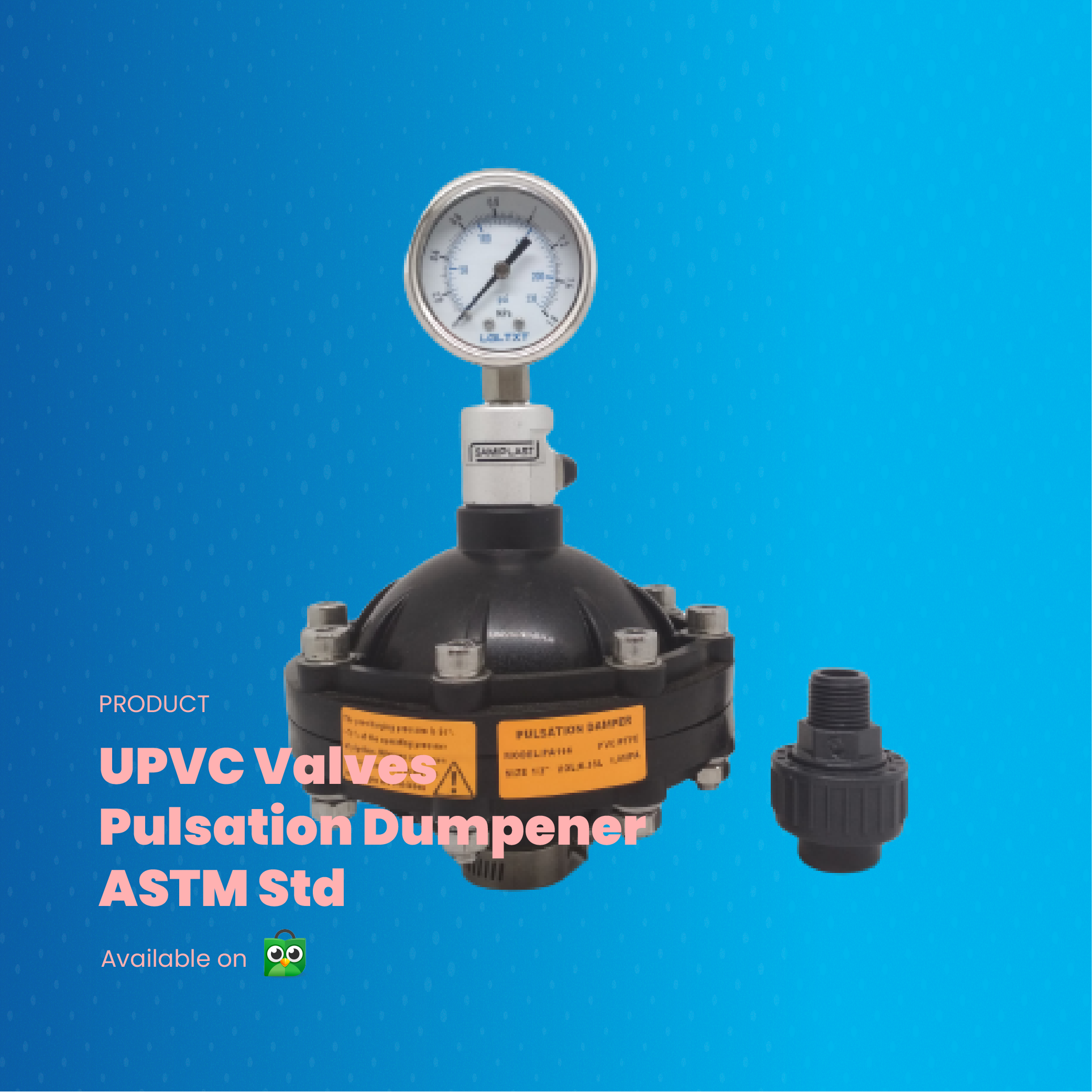 UPVC Pulsation Dumpener