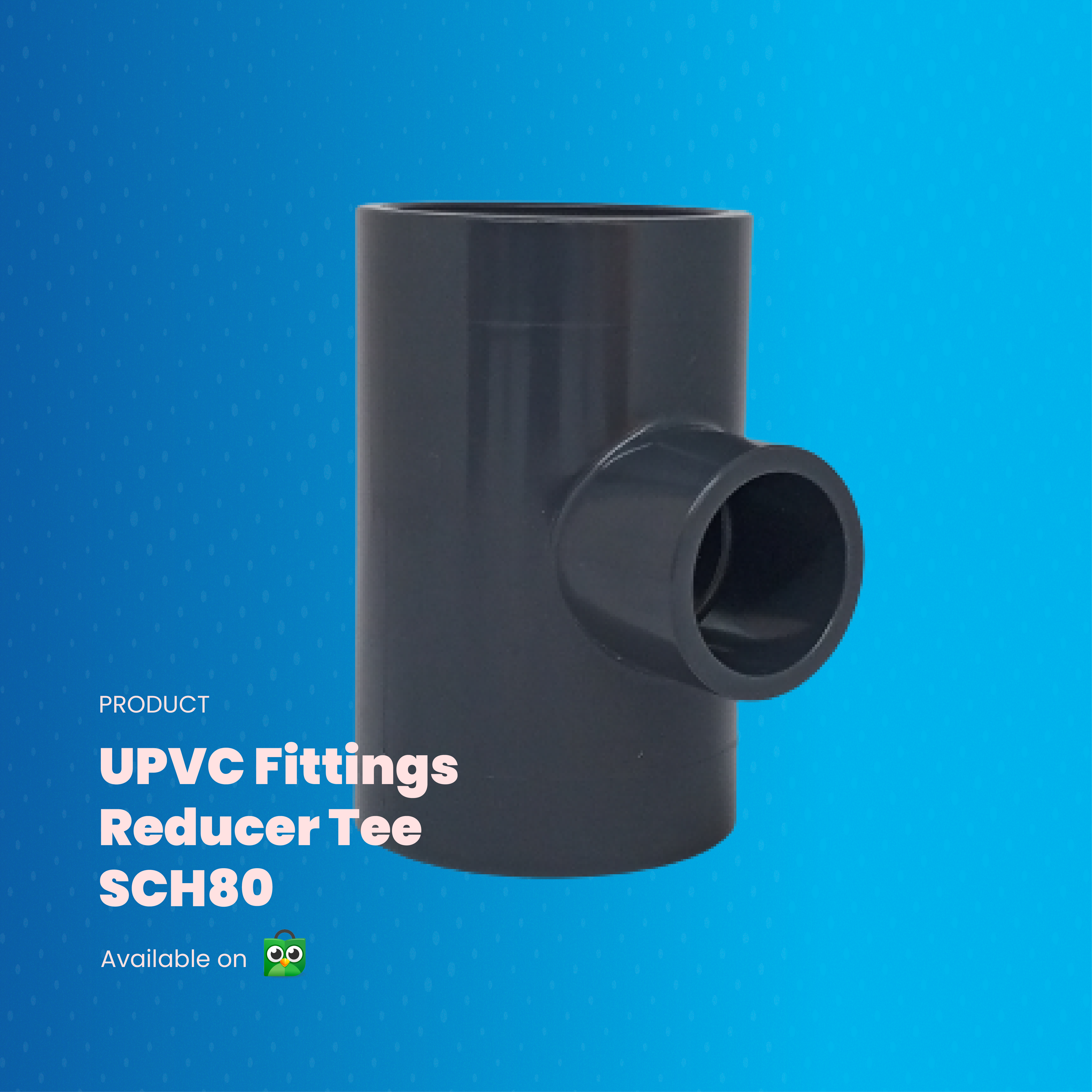 UPVC Reducer Tee SCH80